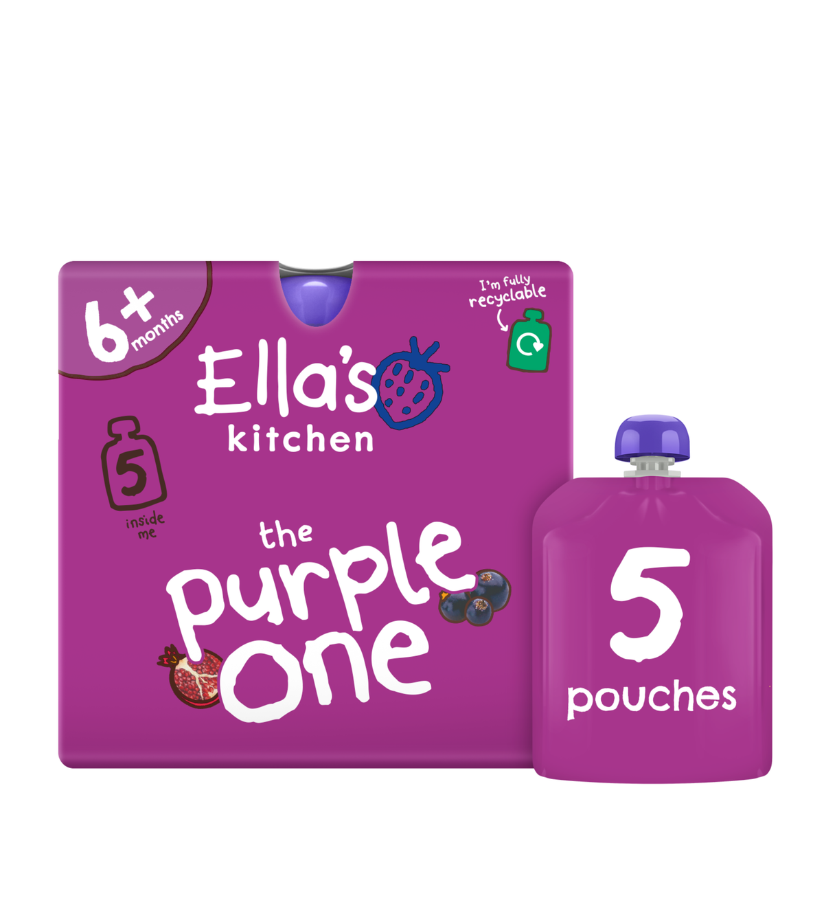 Ella's Kitchen Organic The Purple One Multipack
