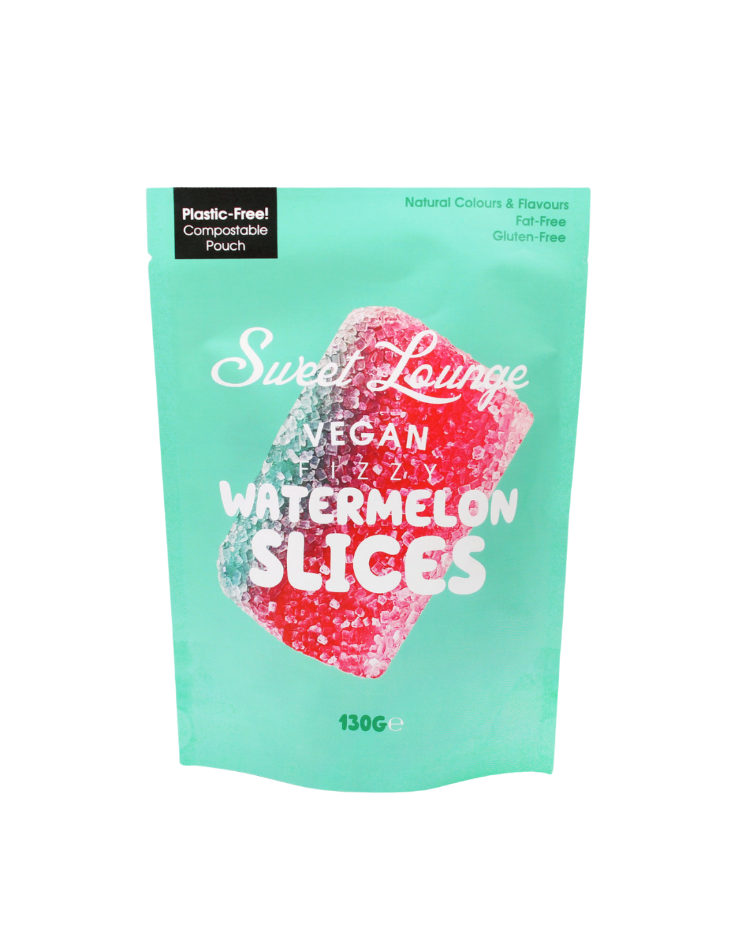 Sweet Lounge Vegan Fizzy Watermelon Slices 130g