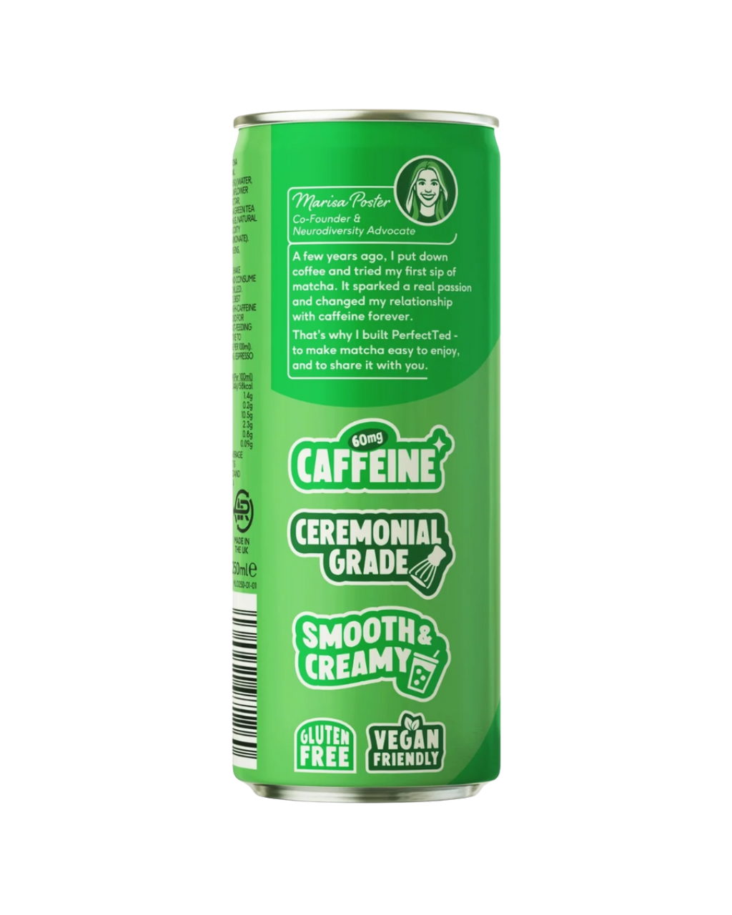 PerfectTed Original Oat Matcha Latte