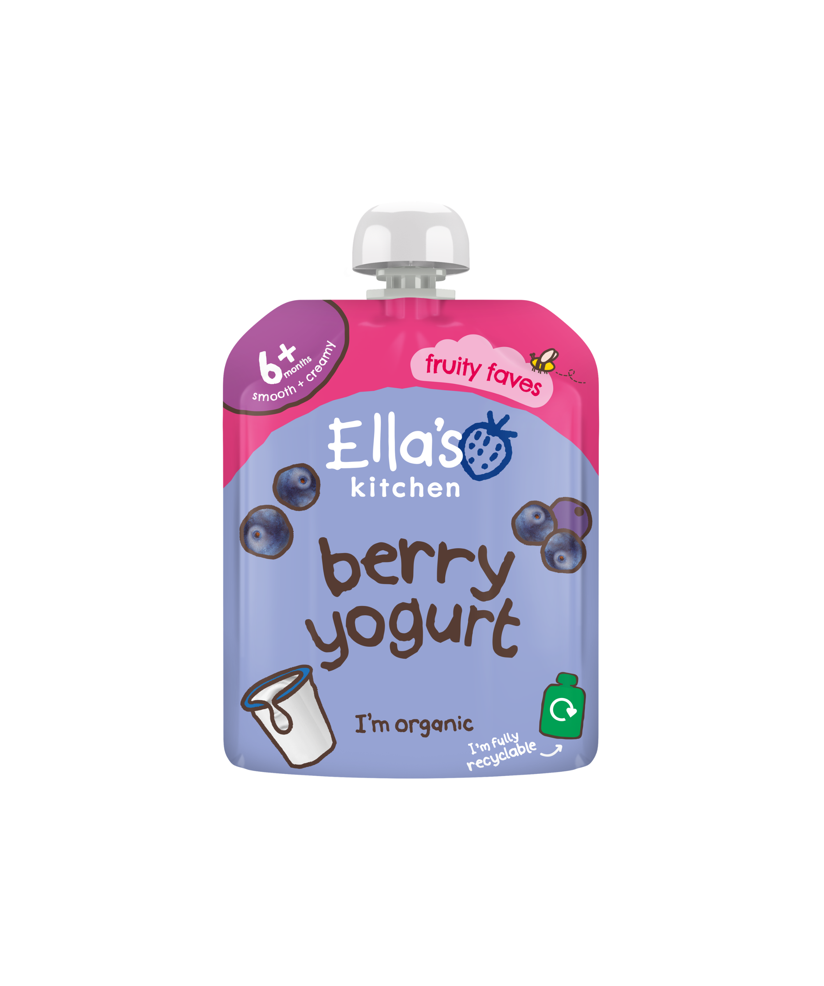 Ella's Kitchen Organic Berry Greek Style Yoghurt