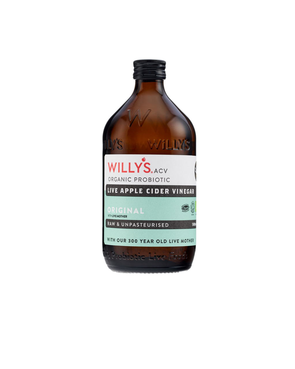 Willy’s Organic Live Apple Cider Vinegar