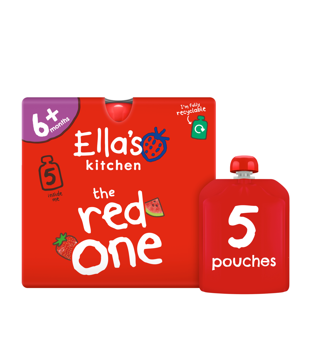 Ella's Kitchen Organic The Red One Multipack