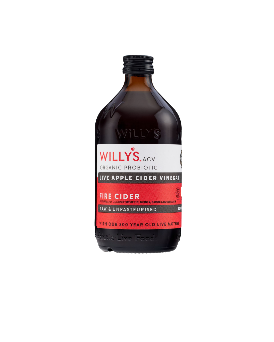 Willy's Organic Live Fire Apple Cider Vinegar