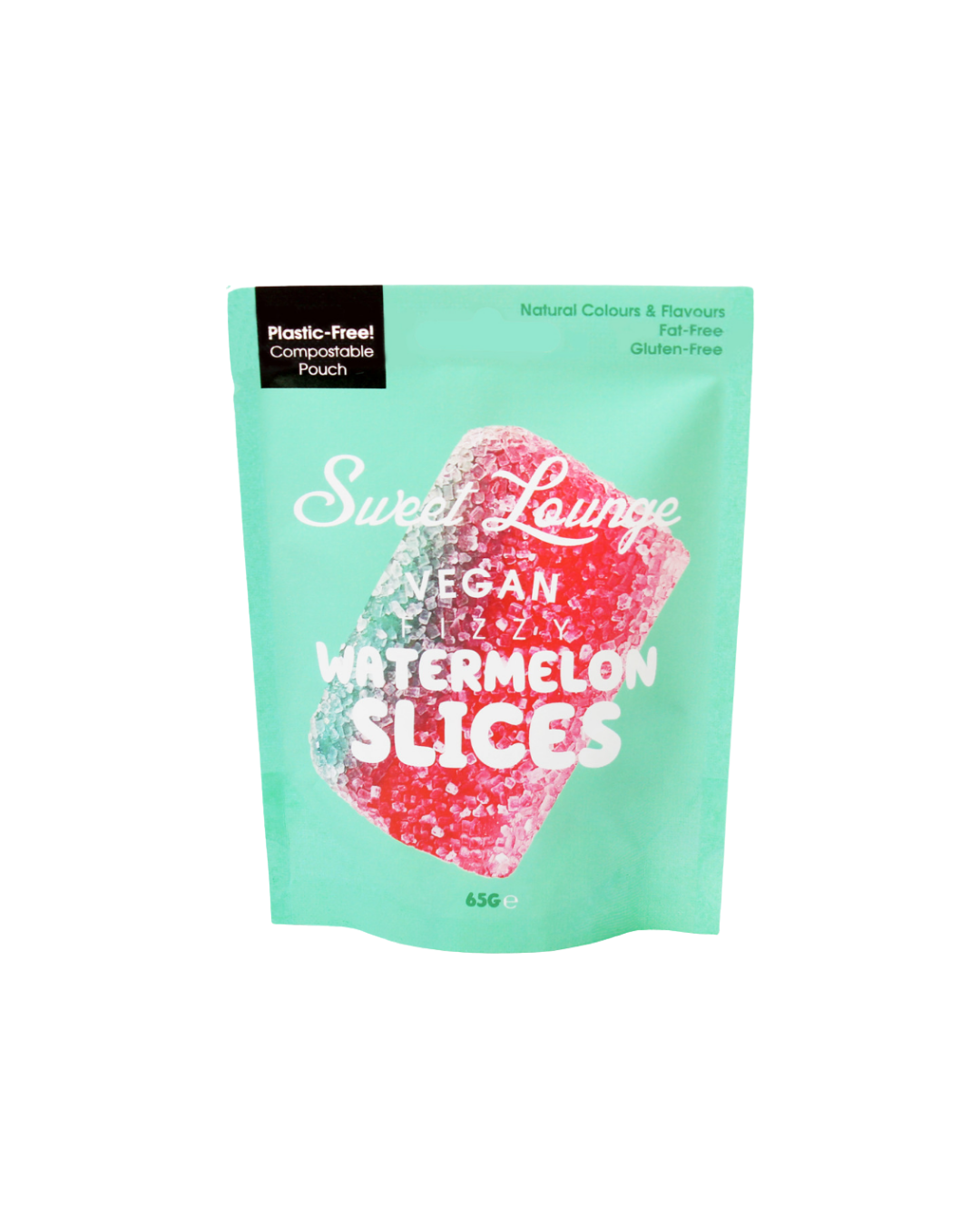 Sweet Lounge Vegan Fizzy Watermelon Slices 65g