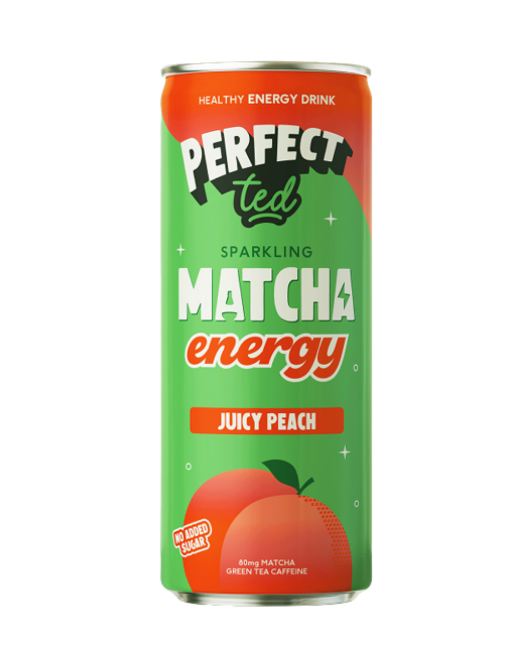 PerfectTed Juicy Peach Matcha Energy