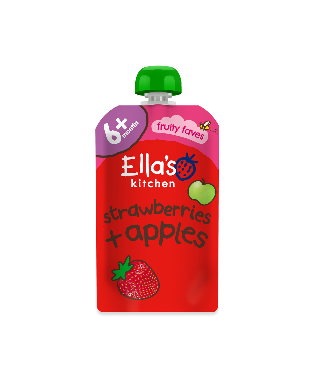 Ella's Kitchen Organic Strawberries + Apples