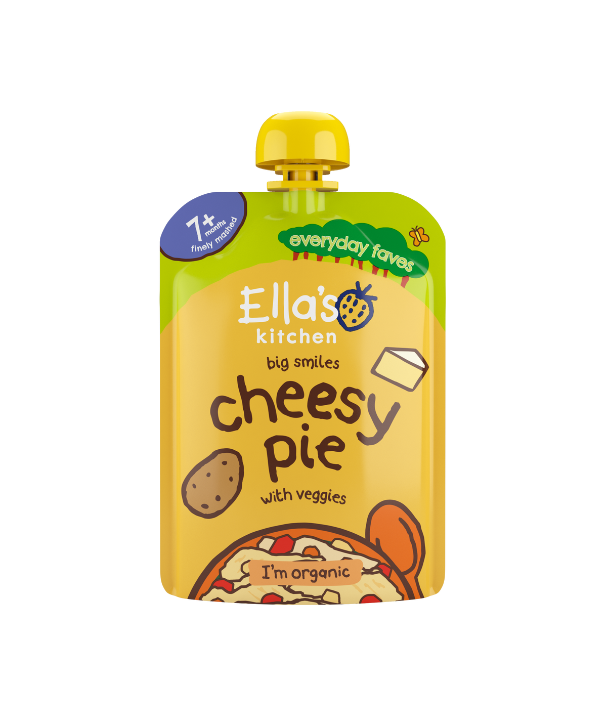 Ella's Kitchen Organic Cheesy Pie with Veggies