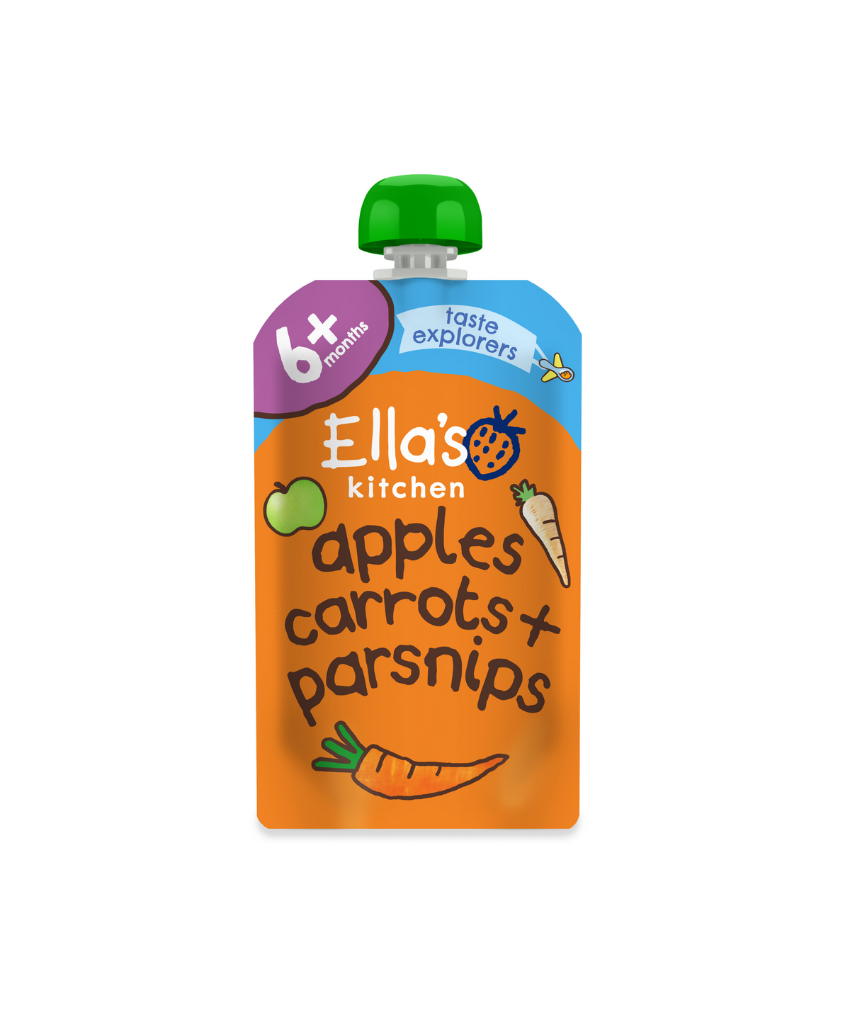 Ella's Kitchen Organic Apples + Carrots + Parsnip