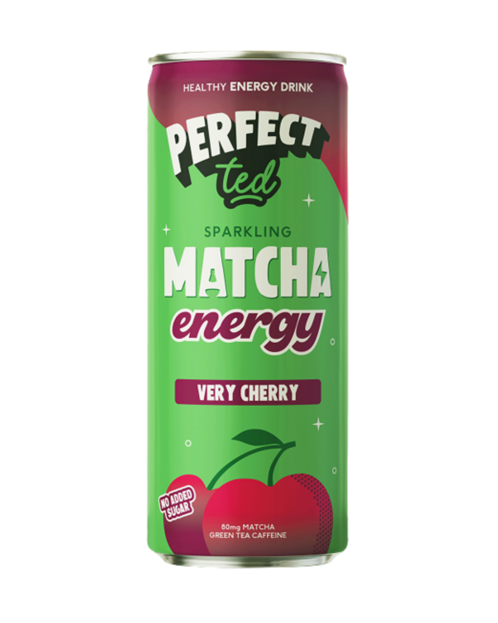 PerfectTed Very Cherry Matcha Energy