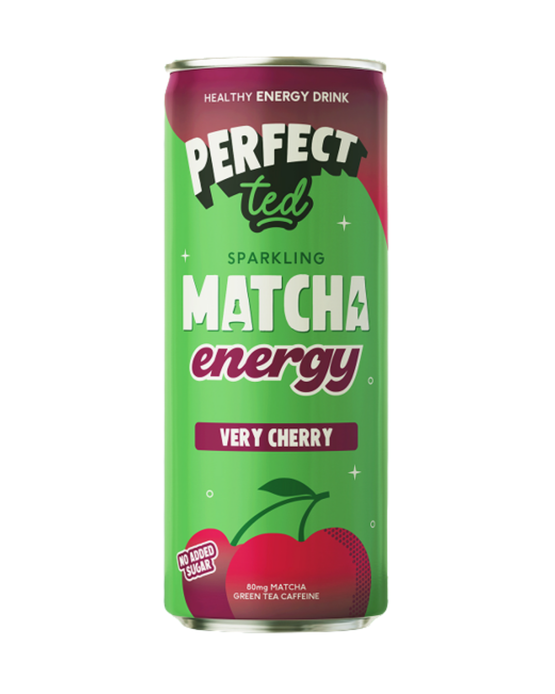 PerfectTed Very Cherry Matcha Energy