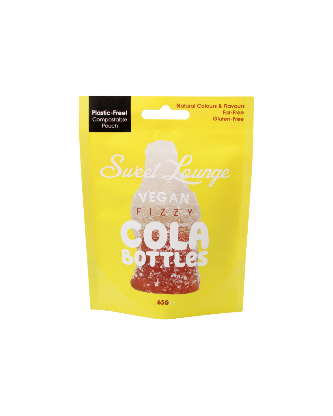 Sweet Lounge Vegan Fizzy Cola Bottles 65g