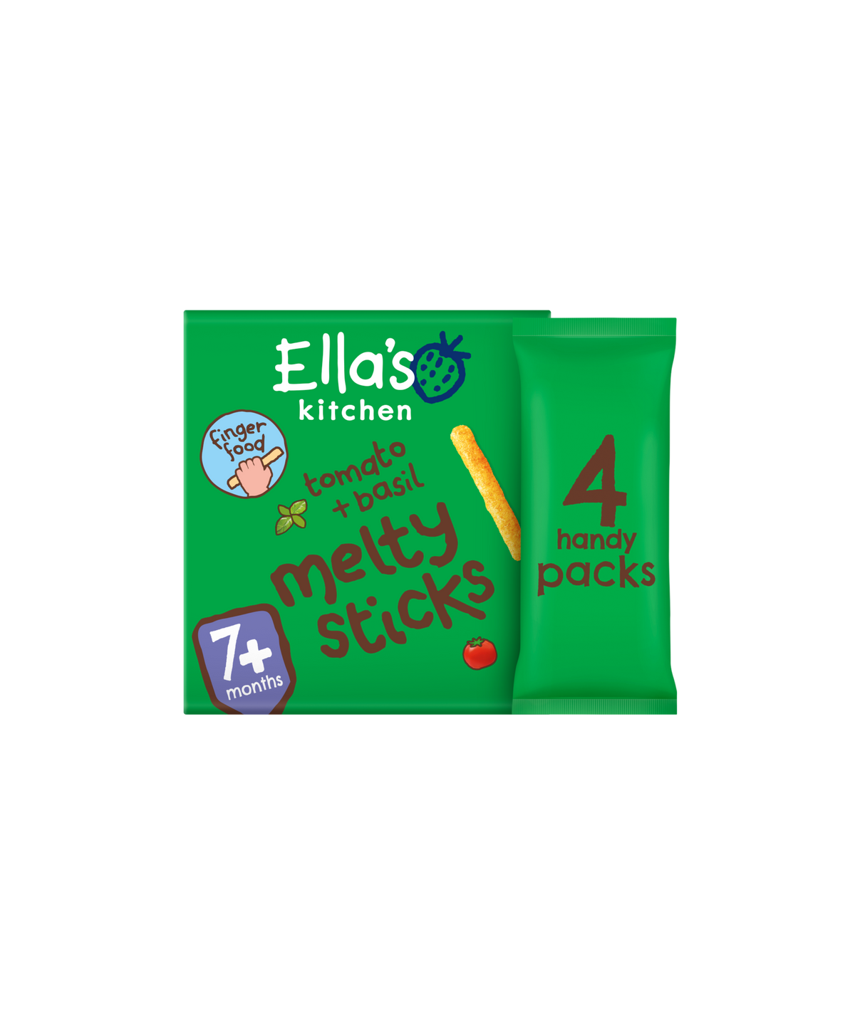 Ella's Kitchen Organic Tomato + Basil Melty Sticks Multipack
