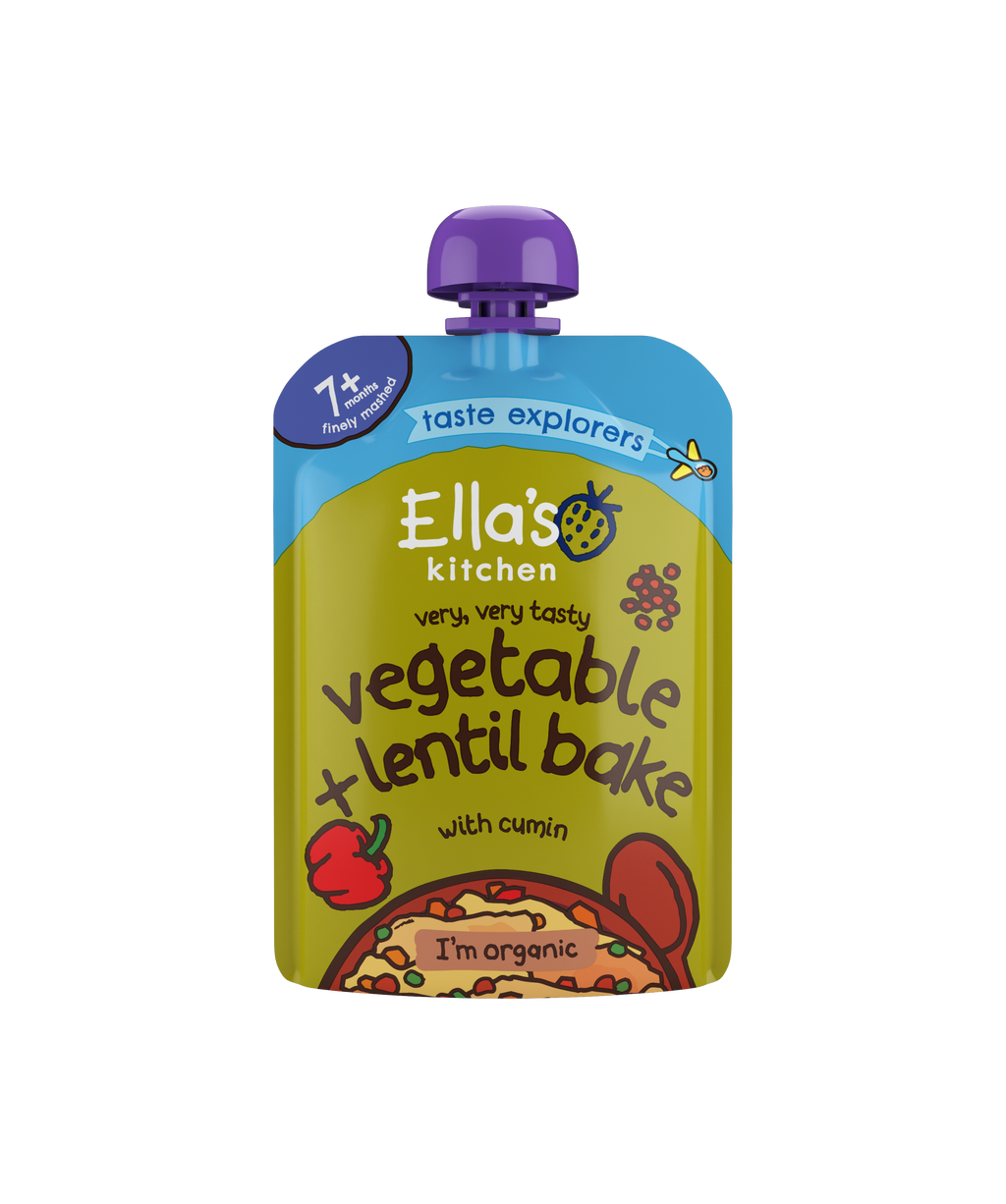 Ella's Kitchen Organic Vegetable Bake with Lentils