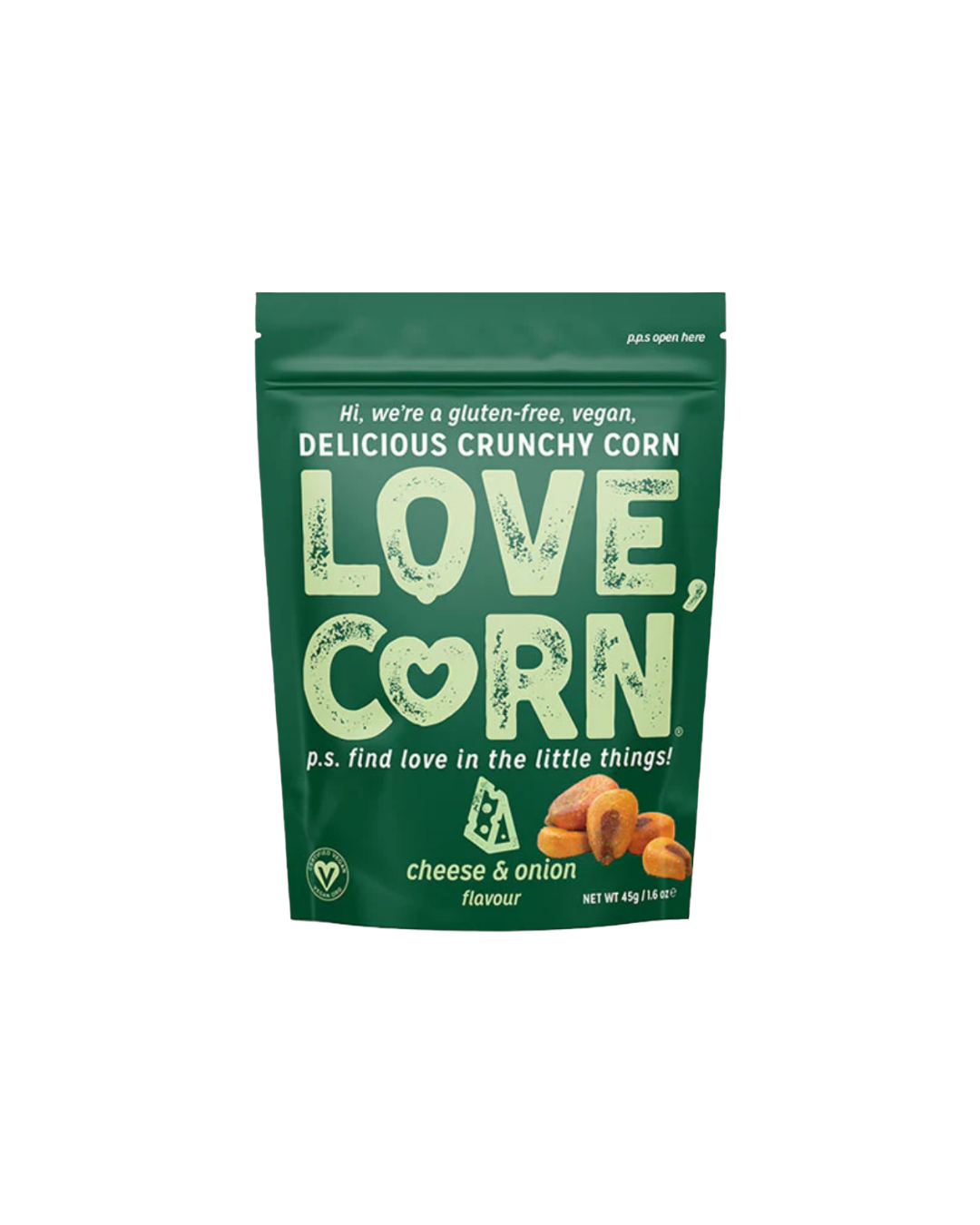 LOVE CORN Cheese & Onion 45g