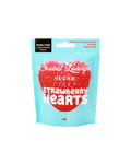 Sweet Lounge Vegan Fizzy Strawberry Hearts 65g