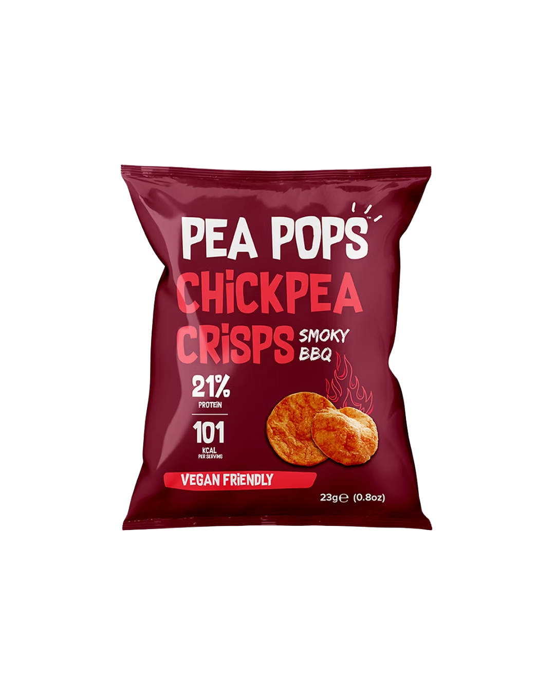 Pea Pops Smoky Barbeque 23g