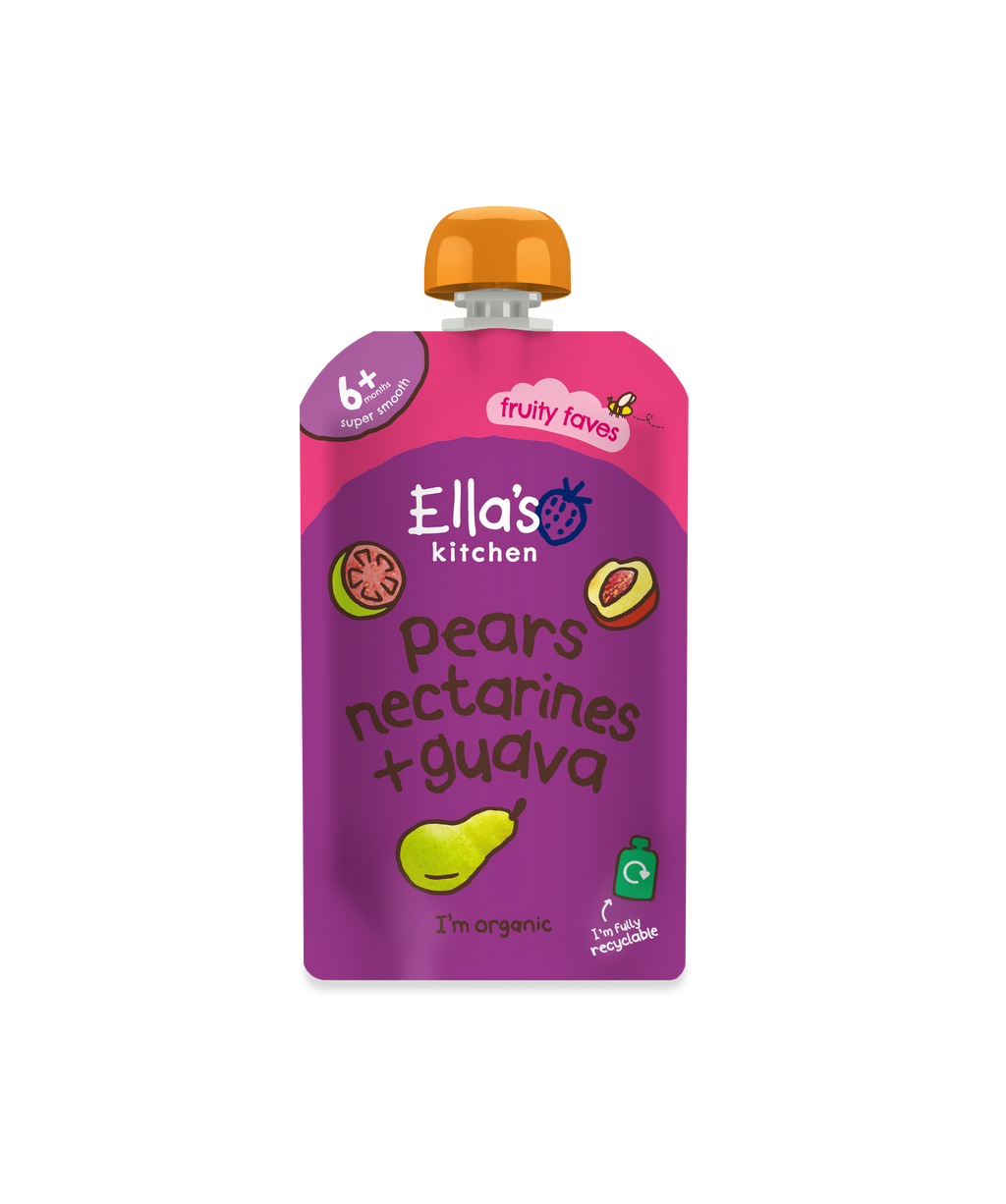 Ella's Kitchen Organic Pear Nectarine + Guava