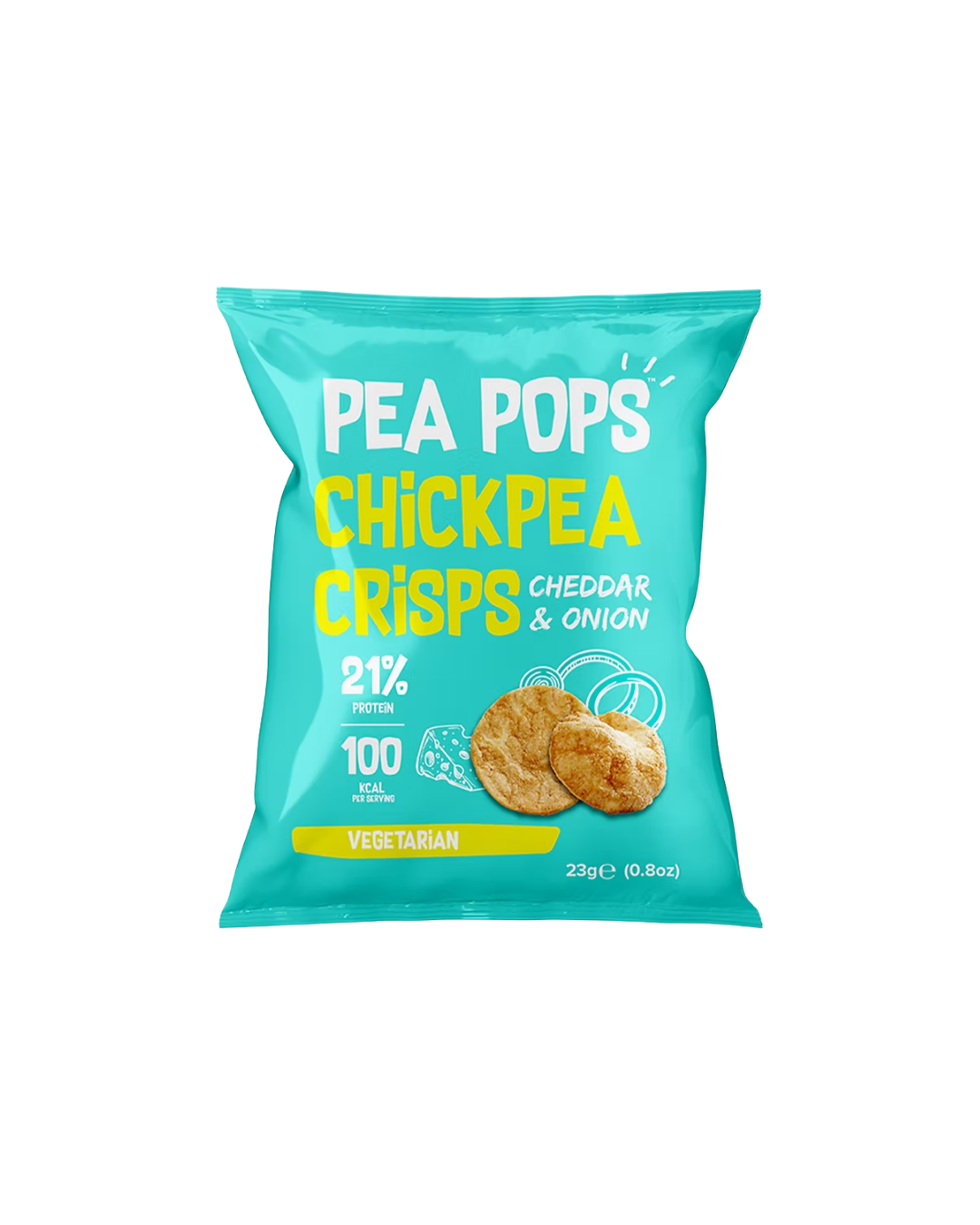 Pea Pops Cheddar & Onion 23g