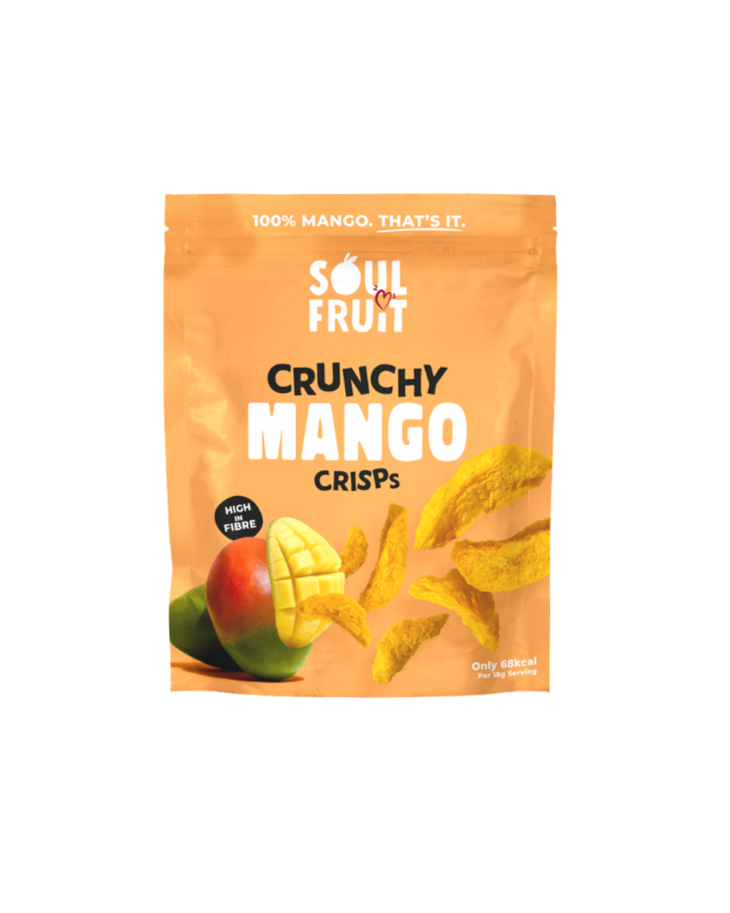 Soul Fruit Crunchy Mango Crisps Sharepack 40g