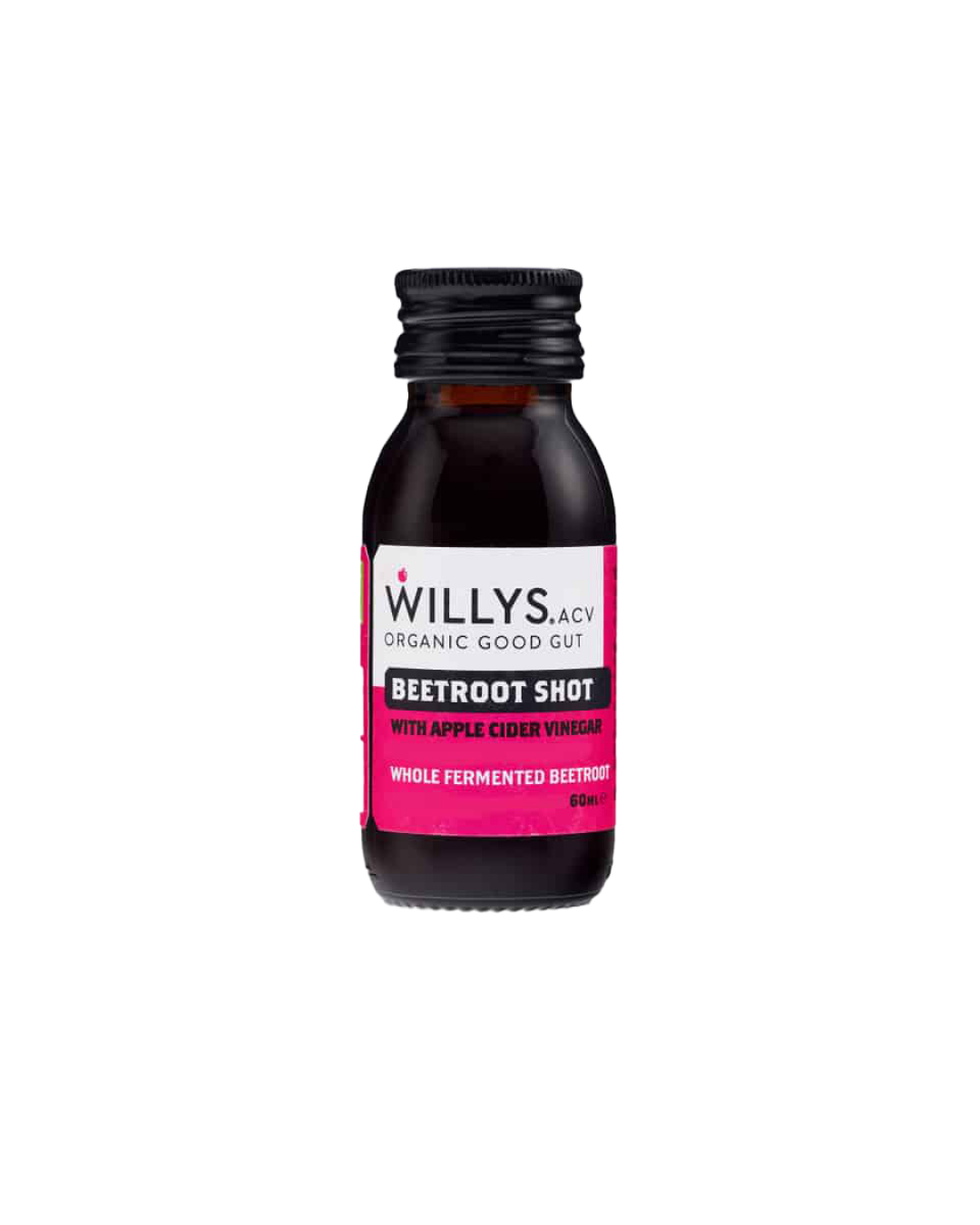 Willy's Organic Live Beetroot Apple Cider Vinegar Shot