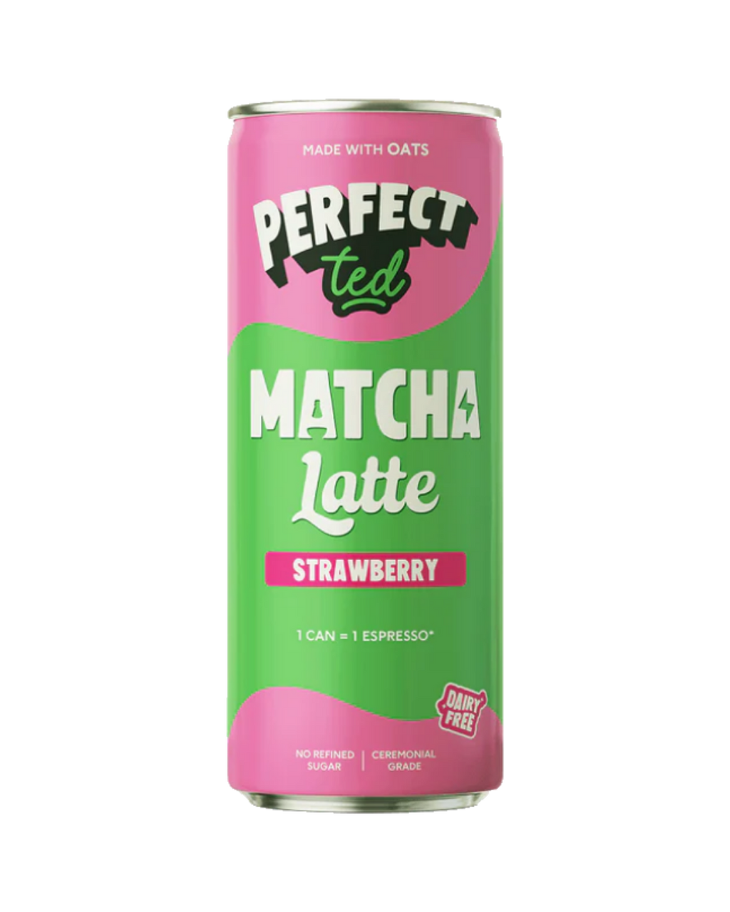 PerfectTed Strawberry Oat Matcha Latte