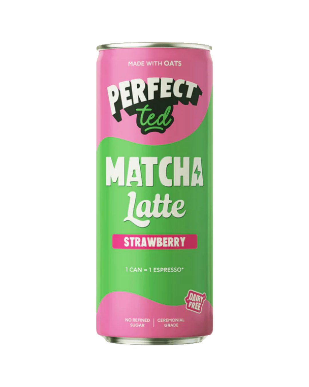 PerfectTed Strawberry Oat Matcha Latte