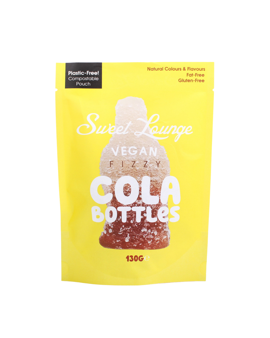 Sweet Lounge Vegan Fizzy Cola Bottles 130g