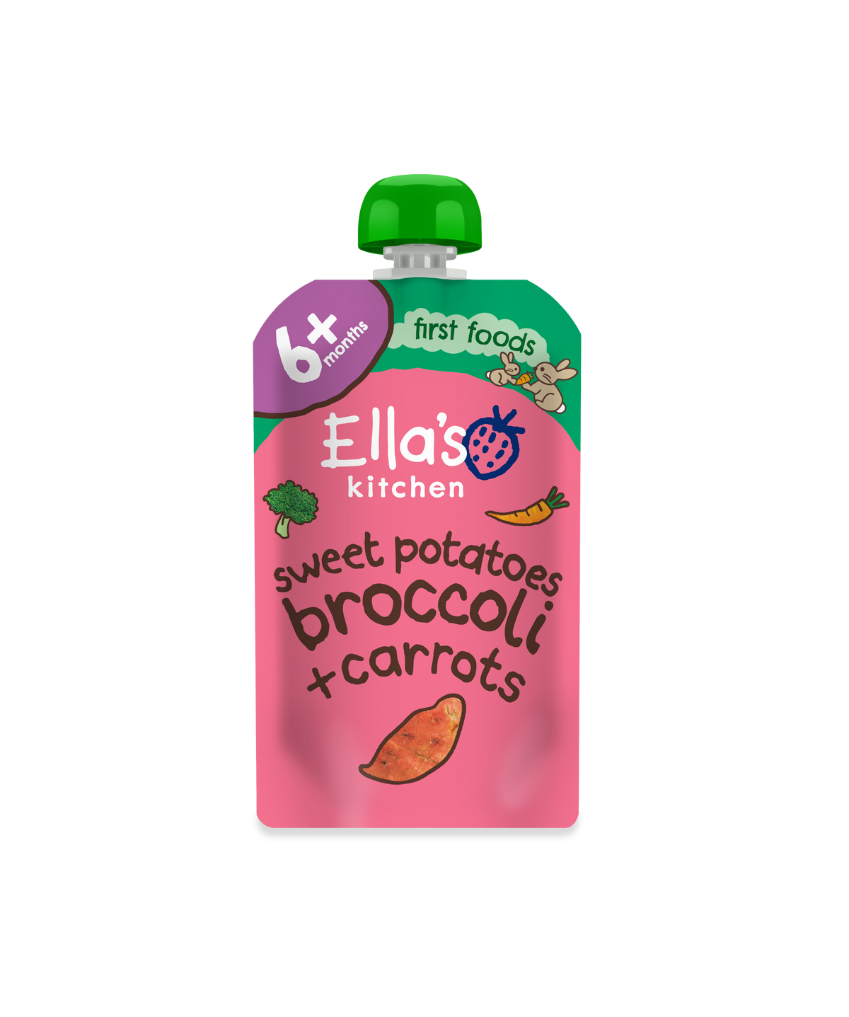 Ella's Kitchen Organic Sweet Potato Broccoli + Carrots