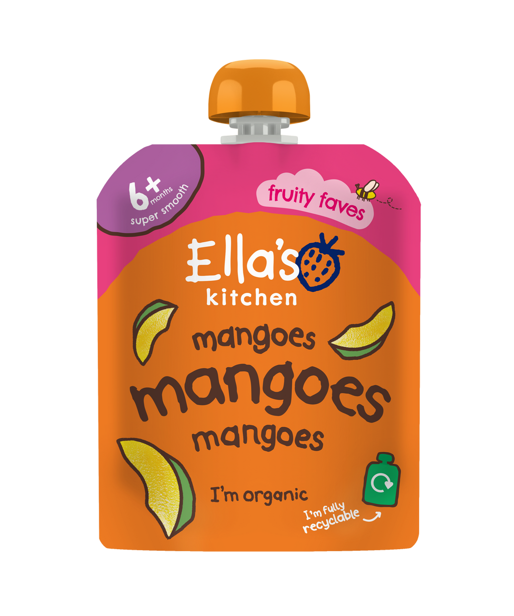 Ella's Kitchen Organic Mangoes Mangoes Mangoes