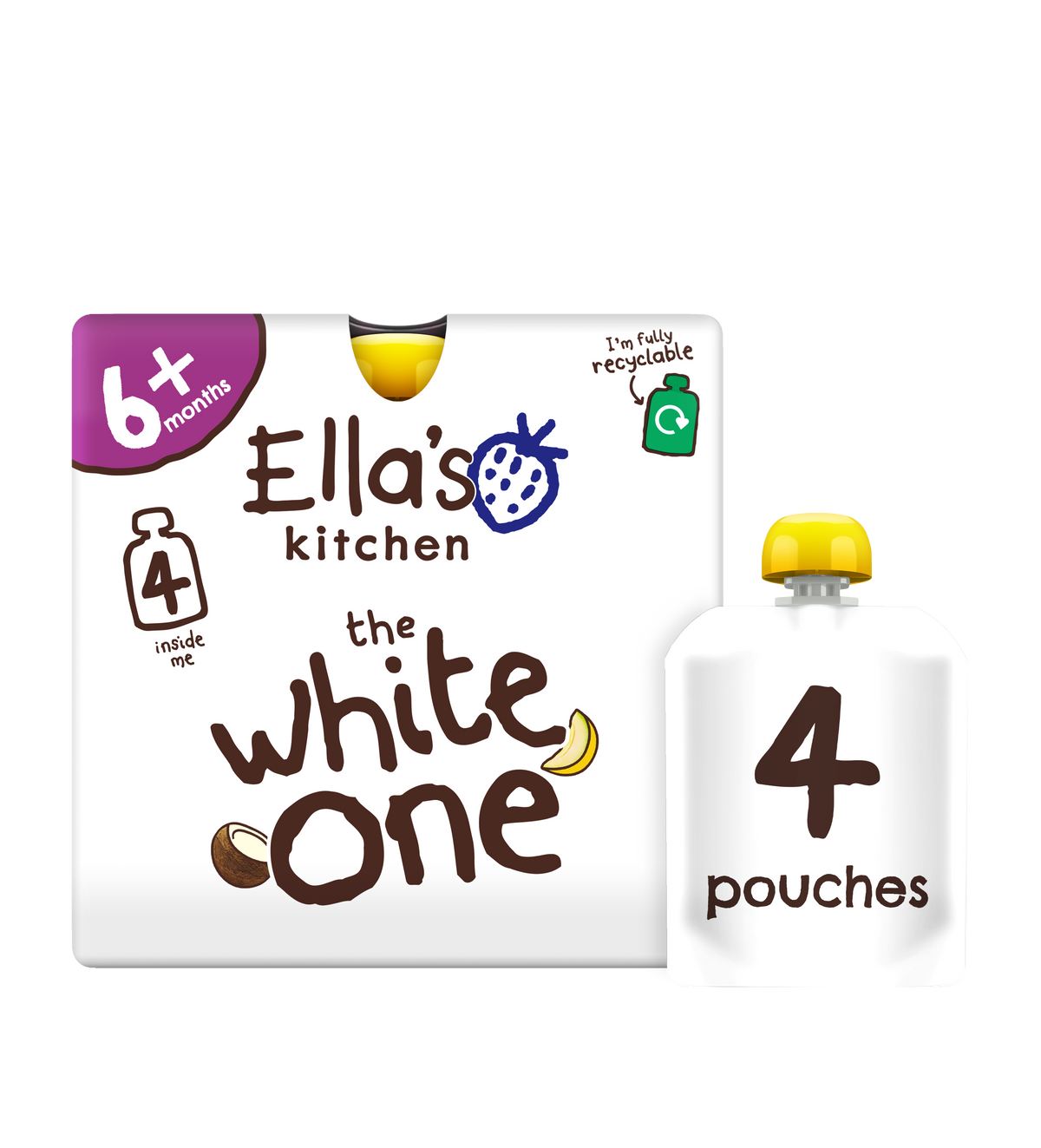 Ella's Kitchen Organic The White One Multipack
