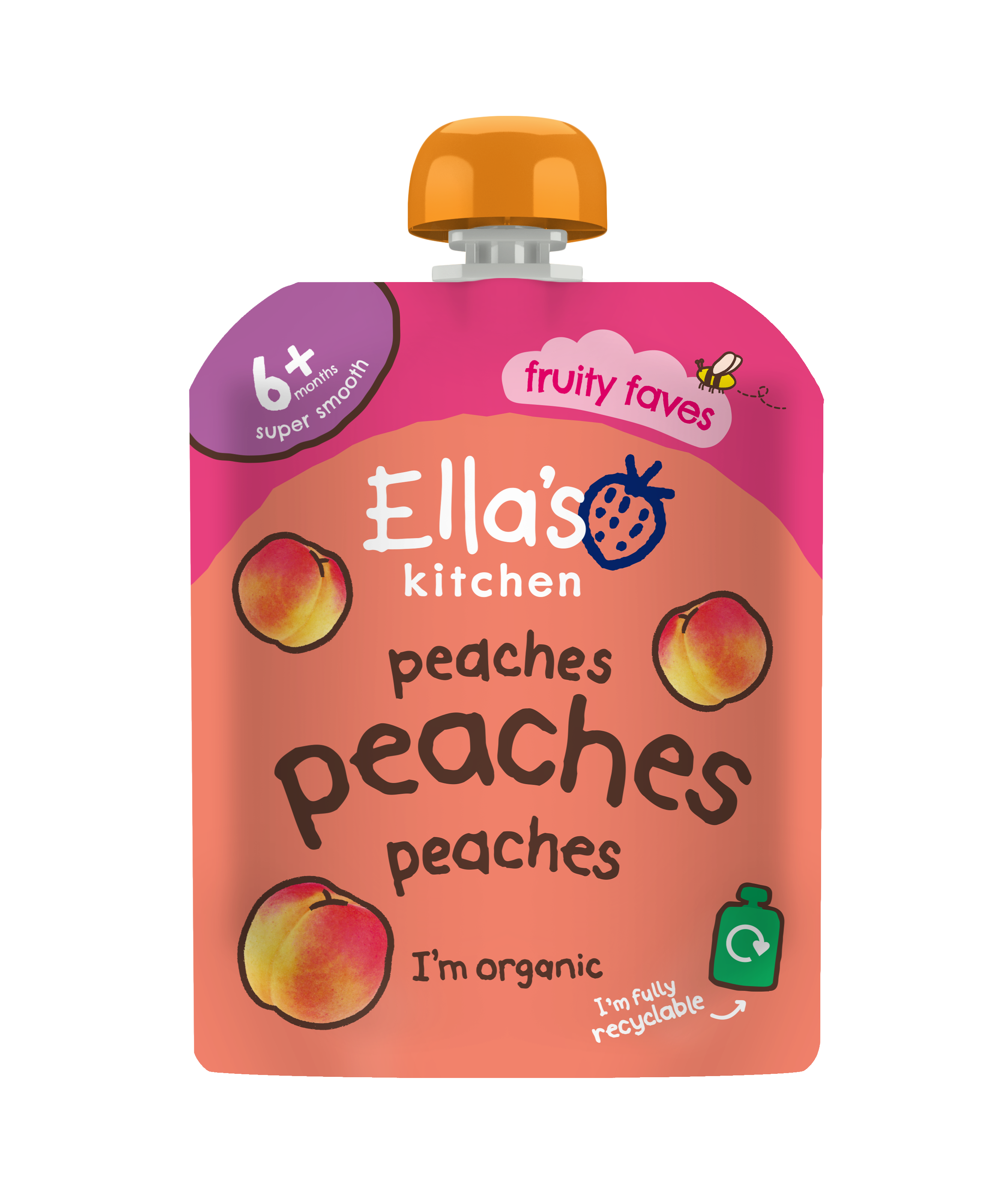 Ella's Kitchen Organic Peaches Peaches Peaches