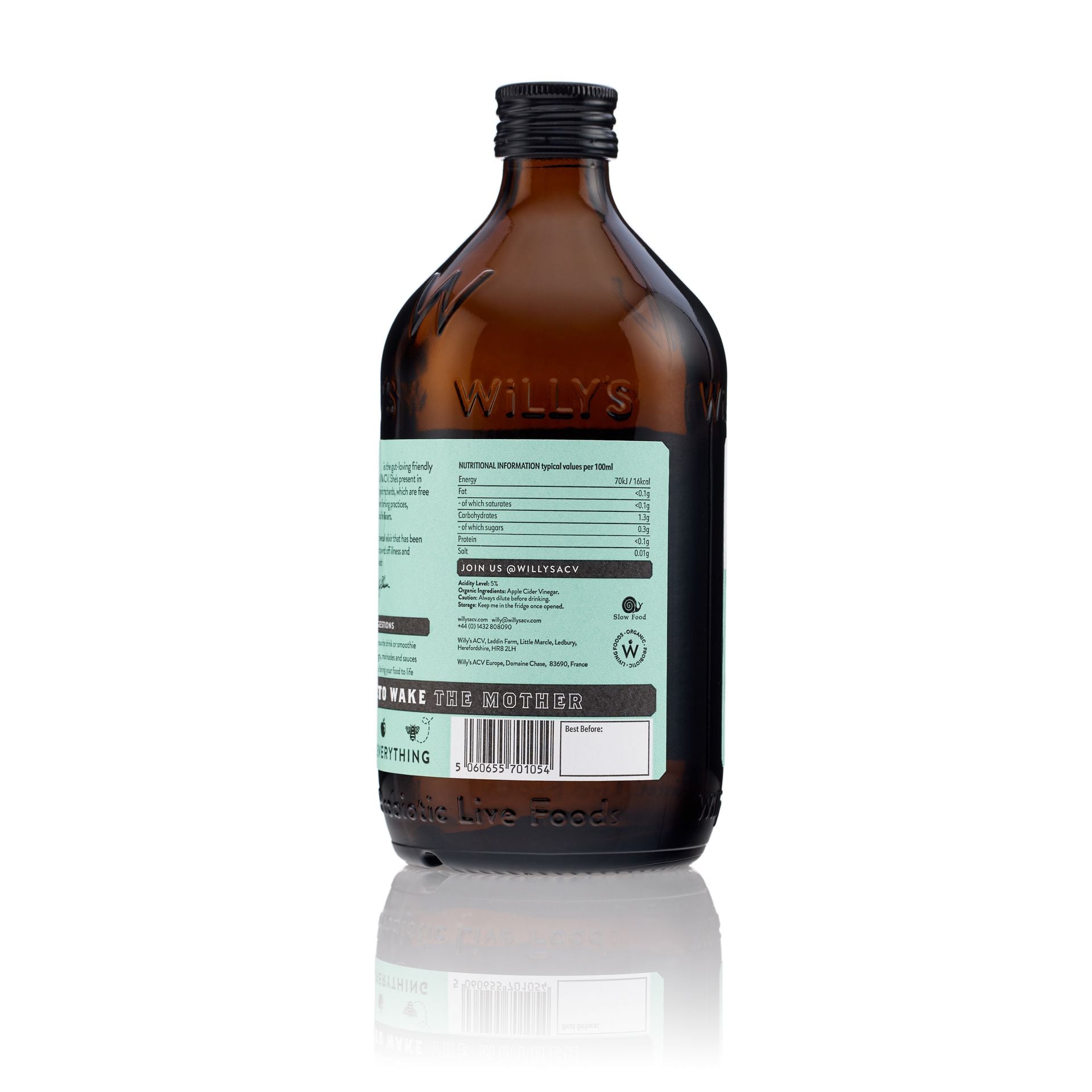 Willy’s Organic Live Apple Cider Vinegar