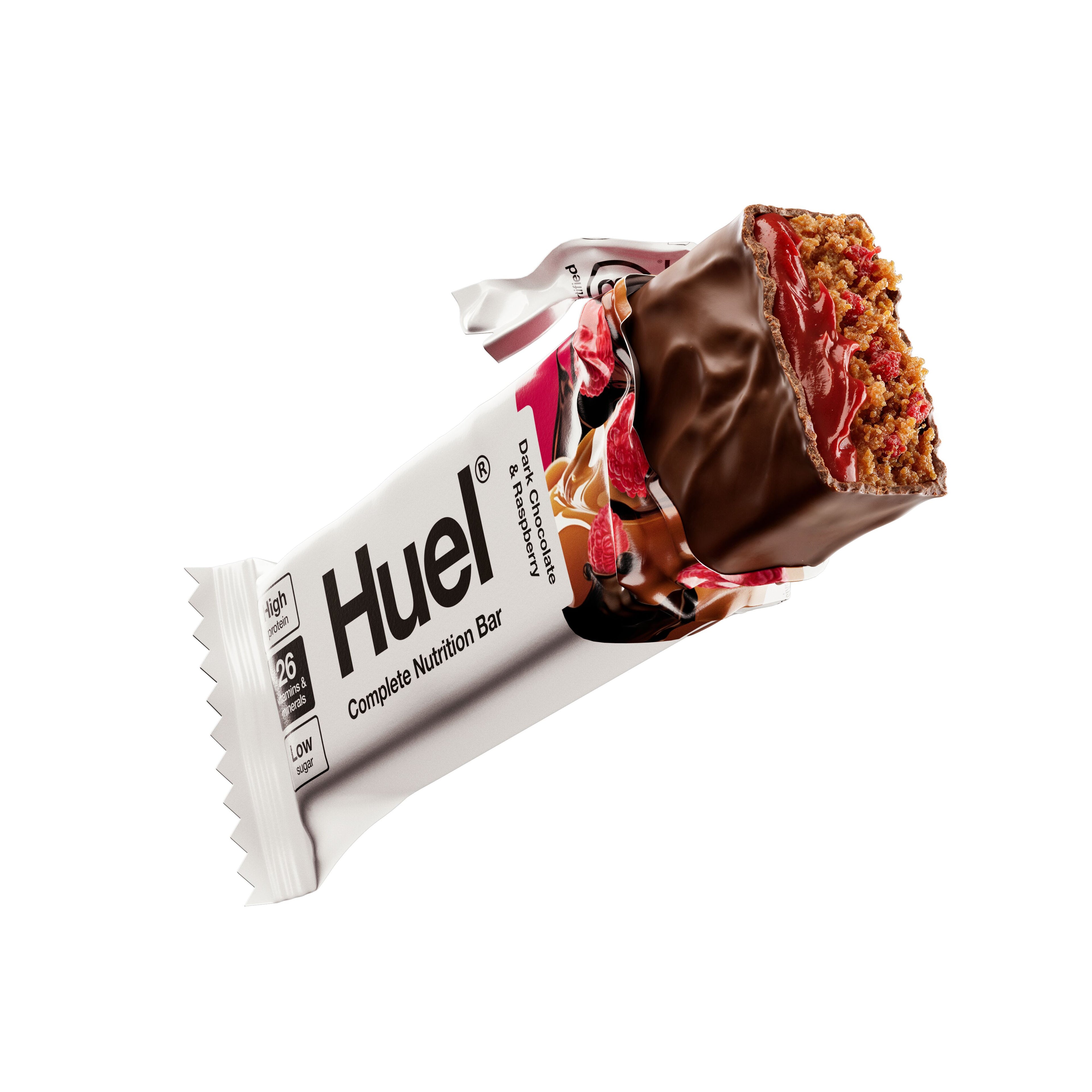 Huel Complete Nutrition Bar Dark Chocolate & Raspberry