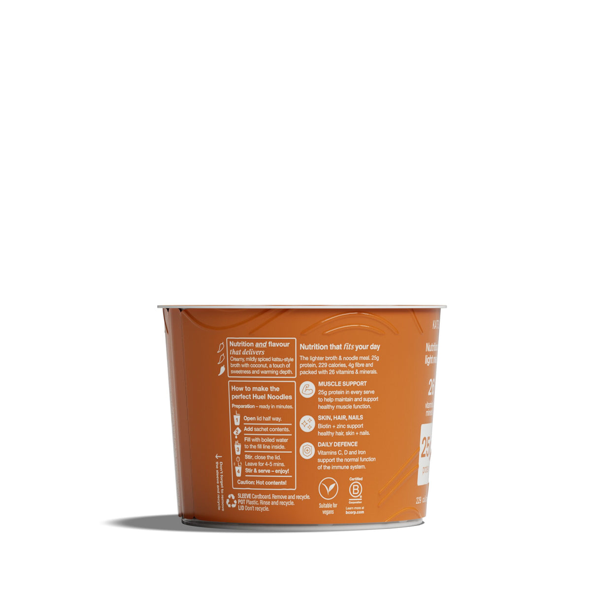 Huel Lite Ramen Katsu Curry Noodles
