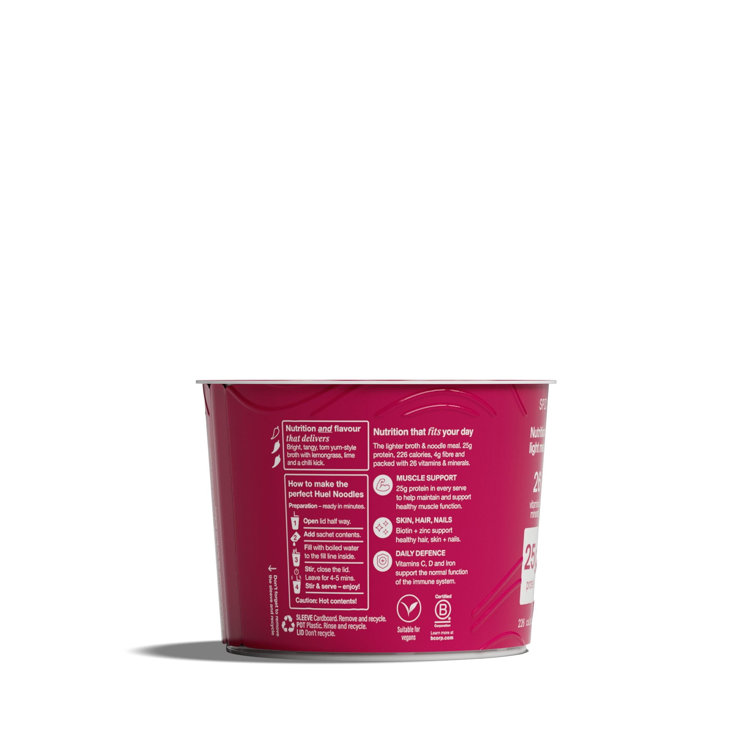 Huel Lite Ramen Spicy Thai Noodles