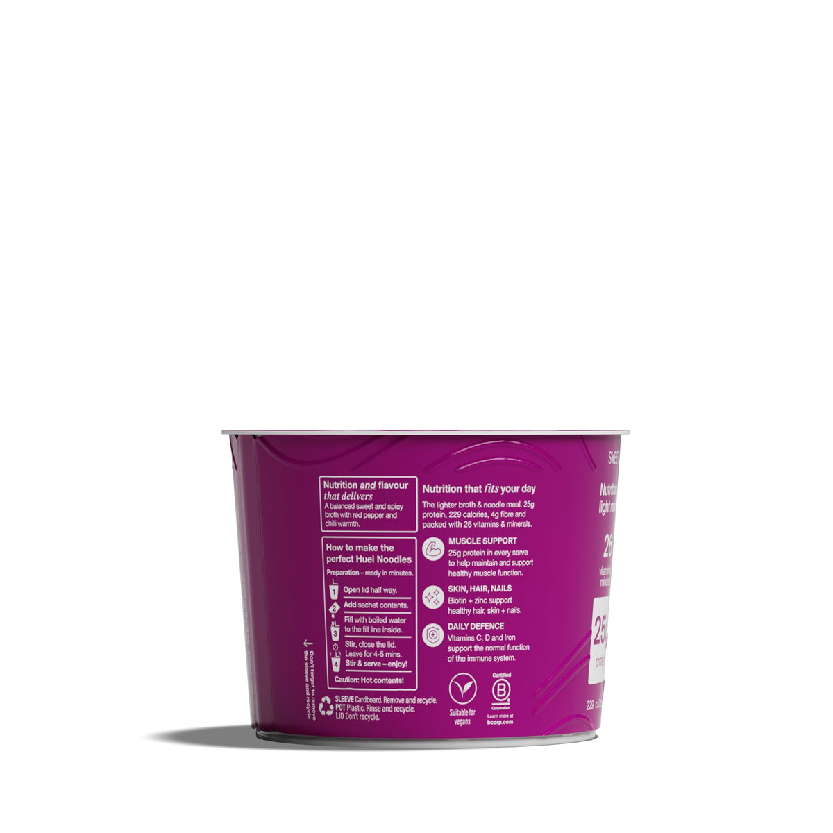 Huel Lite Ramen Sweet Chilli Noodles