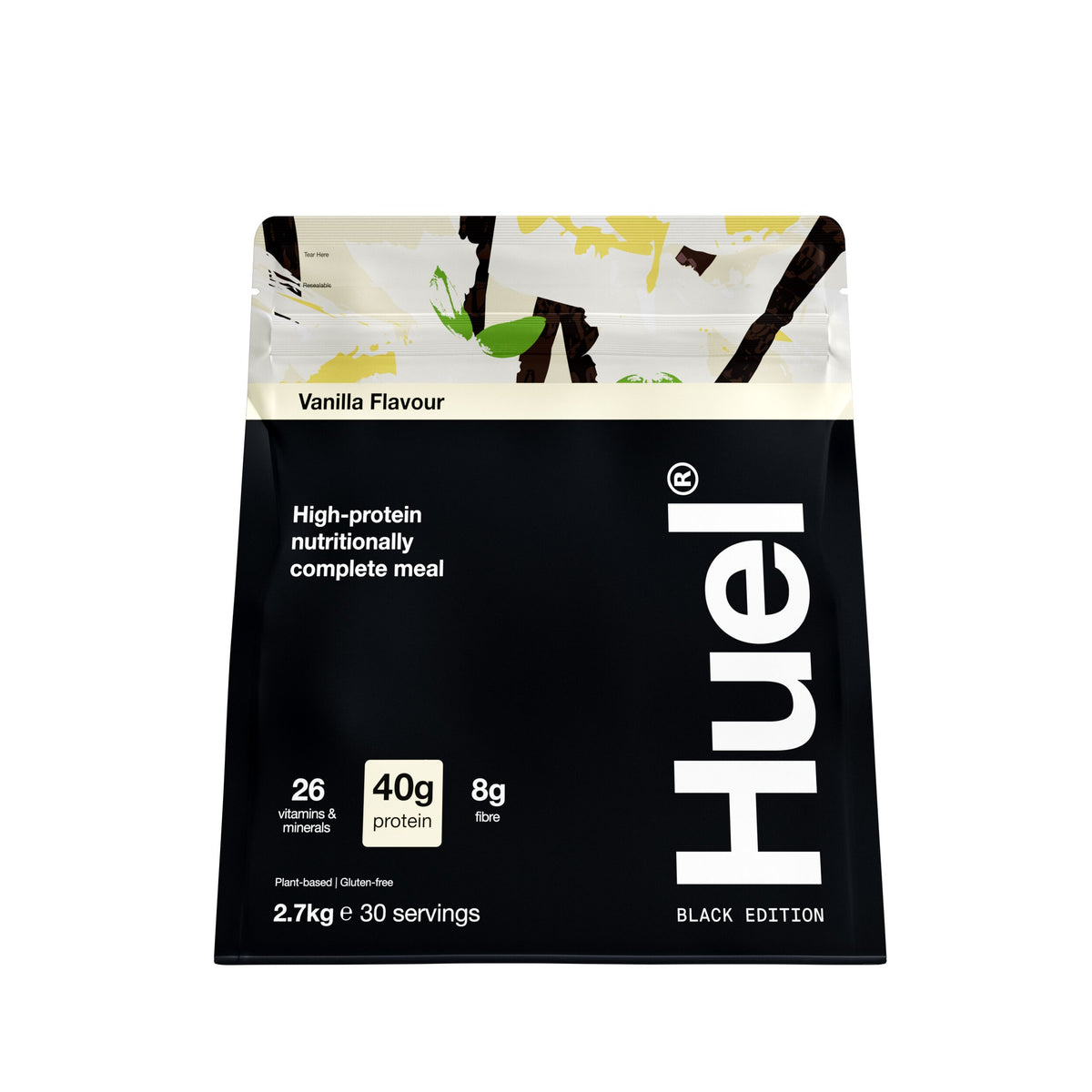 Huel Black Edition Complete High-protein Powder Vanilla